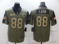 Men's Dallas Cowboys CeeDee Lamb #88 Brown Game Player Jerseys