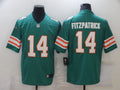 Men's Miami Dolphins Ryan Fitzpatrick #14 Green Game Player Jerseys