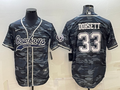 Men's Dallas Cowboys Tony Dorsett #33 Grey Camouflage Game Jerseys Joint Edition