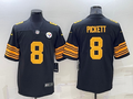Men's Pittsburgh Steelers Kenny Pickett #8 Black Alternate Legend Jerseys