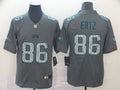 Men's Philadelphia Eagles Zach Ertz #86 Gray Team Game Jerseys