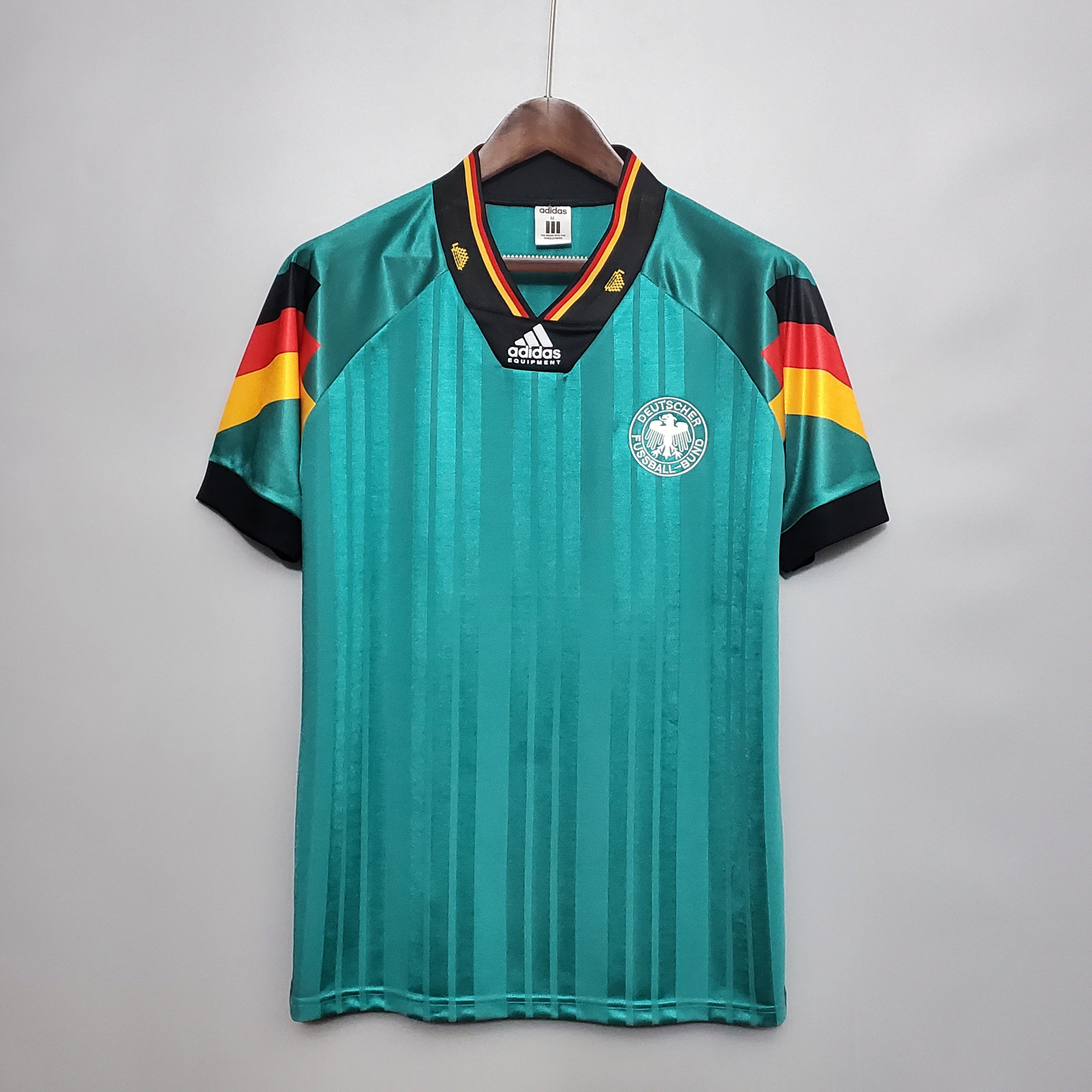Germany 1992 Green Away Jersey