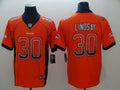 Men's Denver Broncos Phillip Lindsay #30 Orange Player Jerseys