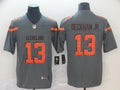 Men's Cleveland Browns Odell Beckham Jr. Gray Inverted Legend Jerseys