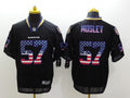 Men's Baltimore Ravens C.J. Mosley #57 Black Game Jerseys
