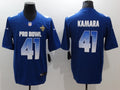 Men's New Orleans Saints Alvin Kamara #41 Blue Game Jerseys