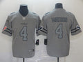 Men's Houston Texans Deshaun Watson #4 Gray Game Jerseys
