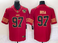 Men's San Francisco 49ers Nick Bosa #97 Scarlet Vapor F.U.S.E. Limited Jerseys