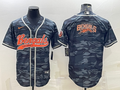 Men's Cincinnati Bengals Grey Camouflage Fashion Jerseys