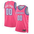 Men's Washington Wizards Pink 2022/23 Swingman Custom Jerseys - City Edition