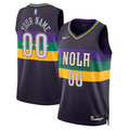 Men's New Orleans Pelicans Purple 2022/23 Swingman Custom Jerseys - City Edition