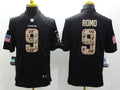 Men's Dallas Cowboys Tony Romo #9 Black Game Player Jerseys