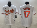 Men's Baltimore Orioles Colton Cowser #17 White Replica Player Jerseys