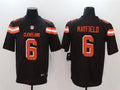 Men's Cleveland Browns #6 Baker Mayfield Brown Game Player Jerseys