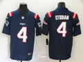 Men's New England Patriots Jarrett Stidham #4 Navy Game Jerseys