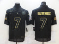 Men's San Francisco 49ers Colin Kaepernick #7 Black Game Jerseys