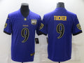Men's Baltimore Ravens Justin Tucker #9 Purple Player Game Jerseys