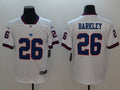 Men's New York Giants Saquon Barkley #26 White Game Jerseys