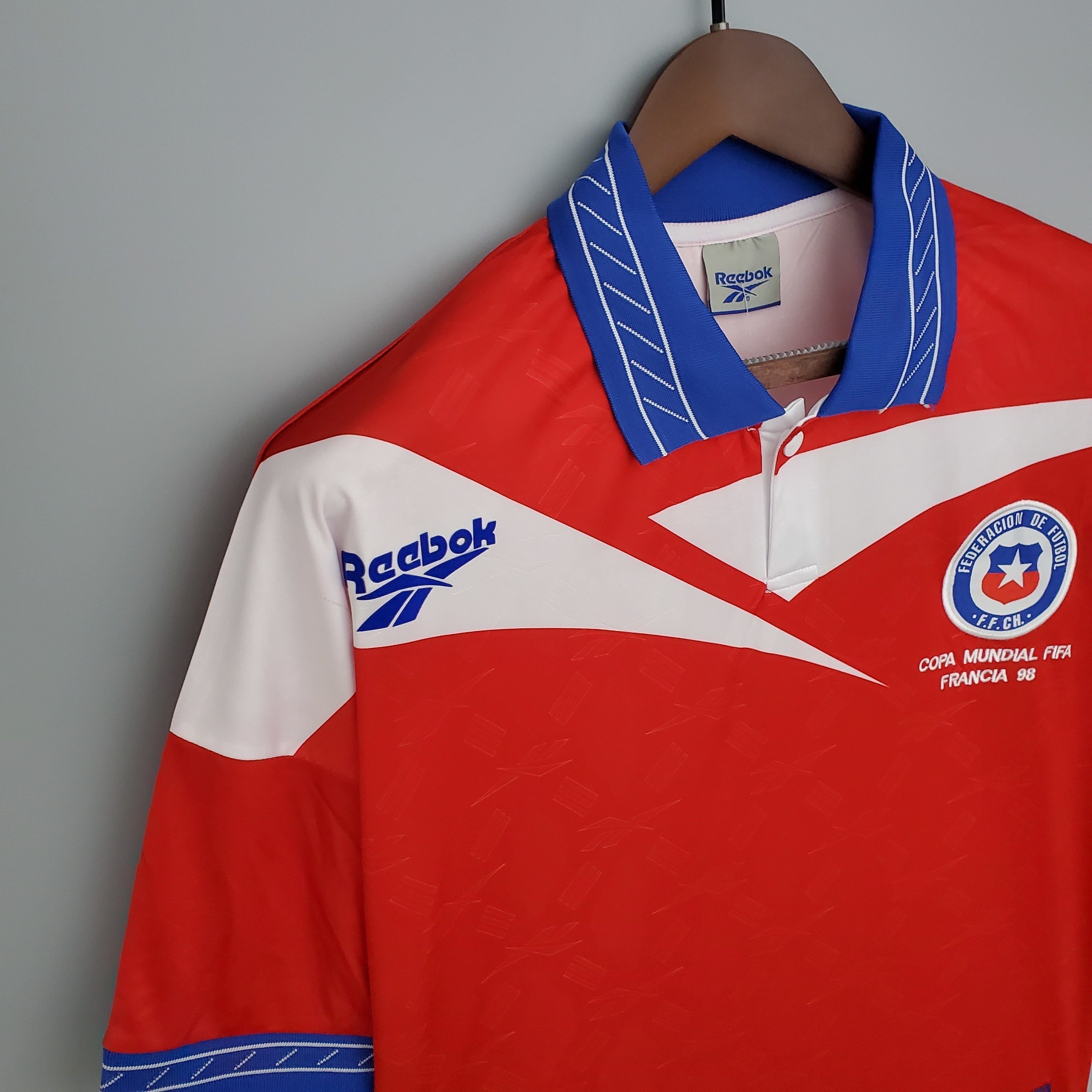 Chile 98 Home Jersey