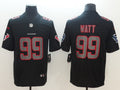 Men's Houston Texans #99 J.J. Watt Black Player Game Jerseys