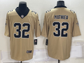 Men's New Orleans Saints Tyrann Mathieu #32 Gold Inverted Game Jerseys