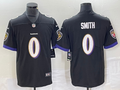 Men's Baltimore Ravens Roquan Smith #0 Black Team Game Jerseys