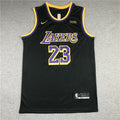 Men's Los Angeles Lakers LeBron James Black 2020/21 Swingman Player Jerseys