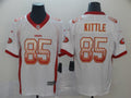 Men's San Francisco 49ers #85 George Kittle White Game Player Jerseys